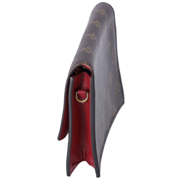 Louis Vuitton Portefeuille Flore M67404 Wallet Monogram Fuchsia (MISSING CHAIN) - Picture 3 of 9